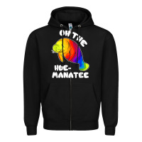 Black oh the hue manatee funny manatee shirts manatee gifts t shirt Zipper Hoodie - longCreatives