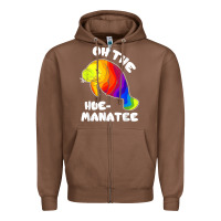 Chestnut oh the hue manatee funny manatee shirts manatee gifts t shirt Zipper Hoodie - longCreatives
