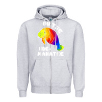 Heather Grey oh the hue manatee funny manatee shirts manatee gifts t shirt Zipper Hoodie - longCreatives