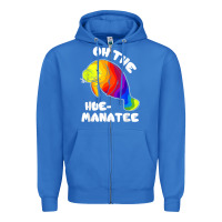 True Royal oh the hue manatee funny manatee shirts manatee gifts t shirt Zipper Hoodie - longCreatives