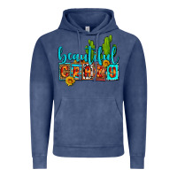 Vintage Denim beautiful crazy olivia Vintage Hoodie - OliviaCreatesArt