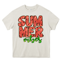 Cream summer vibes Heavy Core Tee - JahusDesignShop