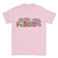 Bubblegum Pink magic mushroom Classic Tee - TumblerDesignByShophia