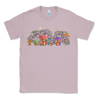 Lilac magic mushroom Classic Tee - TumblerDesignByShophia