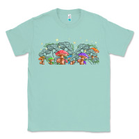 Seafoam magic mushroom Classic Tee - TumblerDesignByShophia