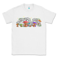 White magic mushroom Classic Tee - TumblerDesignByShophia
