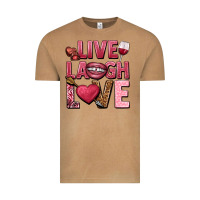 Vintage Camel Live laugh love Valentine's Day Vintage Tee - HowdyJamesFarm