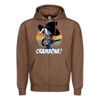 Chestnut Vintage distressed uncle pecos crambone Zipper Hoodie - longCreatives