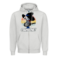 Dove Grey Vintage distressed uncle pecos crambone Zipper Hoodie - longCreatives