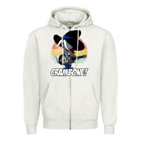 Oatmeal Heather Vintage distressed uncle pecos crambone Zipper Hoodie - longCreatives