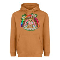 Meerkat easter rabbit rainbow Heavyweight Hoodie - BarkalooDesign
