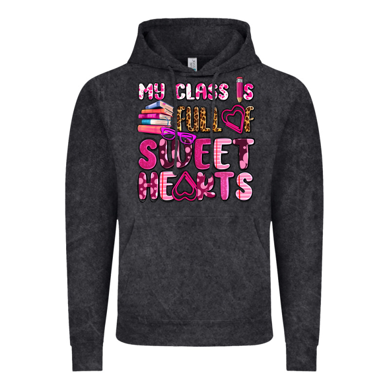 My Class Is Full Of Sweet Hearts Olivia Vintage Hoodie by OliviaCreatesArt | Teevron