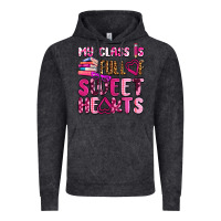 Vintage Black my class is full of sweet hearts olivia Vintage Hoodie - OliviaCreatesArt
