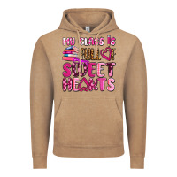 Vintage Coffee my class is full of sweet hearts olivia Vintage Hoodie - OliviaCreatesArt
