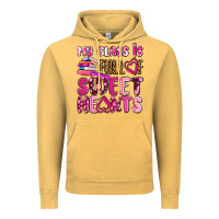 Vintage Mustard my class is full of sweet hearts olivia Vintage Hoodie - OliviaCreatesArt