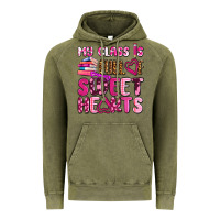 Vintage Olive my class is full of sweet hearts olivia Vintage Hoodie - OliviaCreatesArt