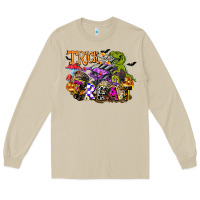 Mushroom trick rawr treat Long Sleeve Tee - FaDigitalArtStudio