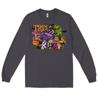 Smoke trick rawr treat Long Sleeve Tee - FaDigitalArtStudio