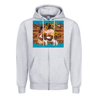 Heather Grey western farm cow pig rooster chick farm chicken barn Zipper Hoodie - Artiststas