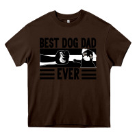 Chocolate Brown Best dog dad ever Heavy Core Tee - Bettercallsaul