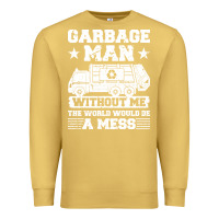 Antique Gold garbage man gift t  shirt recycling trash garbage man t  shirt Premium Sweatshirt - longCreatives