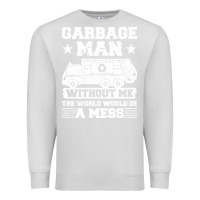 Dove Grey garbage man gift t  shirt recycling trash garbage man t  shirt Premium Sweatshirt - longCreatives