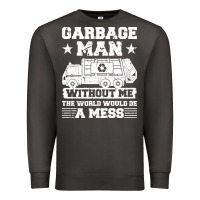 Smoke garbage man gift t  shirt recycling trash garbage man t  shirt Premium Sweatshirt - longCreatives