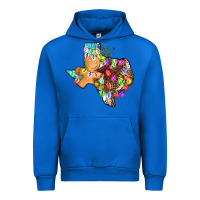 Cobalt christmas texas map Urban Hoodie - AdoDesignShop