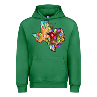 Emerald christmas texas map Urban Hoodie - AdoDesignShop