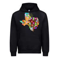 Foreset Green christmas texas map Urban Hoodie - AdoDesignShop