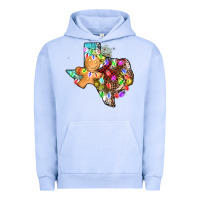 Pigment Grape Ice christmas texas map Urban Hoodie - AdoDesignShop