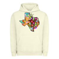 Pigment Pistachio christmas texas map Urban Hoodie - AdoDesignShop
