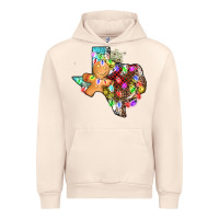 Sandshell christmas texas map Urban Hoodie - AdoDesignShop