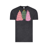 Vintage Black christmas trees Vintage Tee - CowGirlArtShop