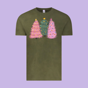 Christmas Trees Vintage Tee Designed By Cowgirlartshop