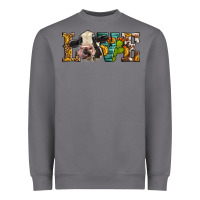Storm Western Love Holstein Cow Heavyweight Sweatshirt - LillyAllenDesigns