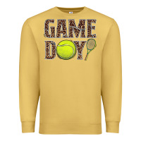Antique Gold tennis game day Premium Sweatshirt - BarkalooDesign