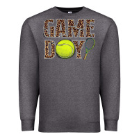 Charcoal Heather tennis game day Premium Sweatshirt - BarkalooDesign