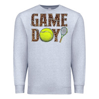 Heather Grey tennis game day Premium Sweatshirt - BarkalooDesign