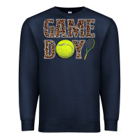 Navy tennis game day Premium Sweatshirt - BarkalooDesign