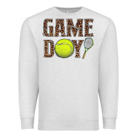 Oatmeal Heather tennis game day Premium Sweatshirt - BarkalooDesign