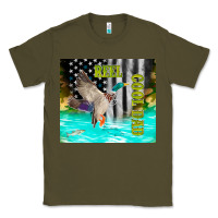 Army Green reel cool dad bass Classic Tee - TumblerDesignByShophia