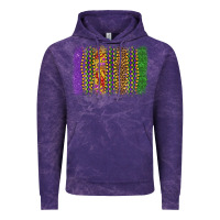 Cloud Purple mardi gras brushstroke Vintage Hoodie - OliviaCreatesArt