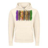 Vintage Artic mardi gras brushstroke Vintage Hoodie - OliviaCreatesArt