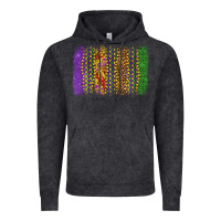 Vintage Black mardi gras brushstroke Vintage Hoodie - OliviaCreatesArt