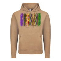 Vintage Coffee mardi gras brushstroke Vintage Hoodie - OliviaCreatesArt