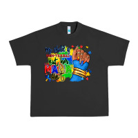 Pigment Black my child is non verbal but her mama aint afro hand rana Urban Heavy Tee - RanaPortraitStore