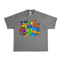 Tornado my child is non verbal but her mama aint afro hand rana Urban Heavy Tee - RanaPortraitStore