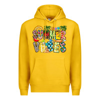 Lemon Summer Vibes Premium Hoodie - CowhideDigitalArt