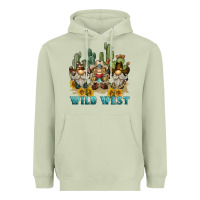 Matcha wild west western gnome Heavyweight Hoodie - BarkalooDesign